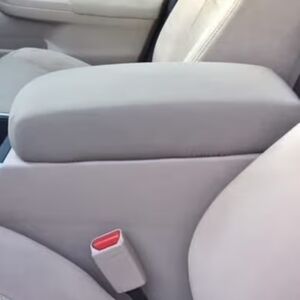 NWT Beige Armrest Cover for Auto Center Console Waterproof Neoprene Fabric LONG